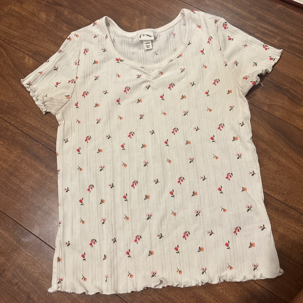 art class girls top size large (10/12)